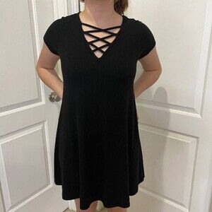 Medium Black Love Fire Dress